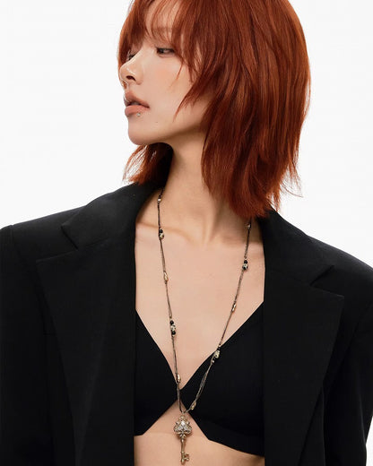 Locked Heart's Whisper Necklace 04