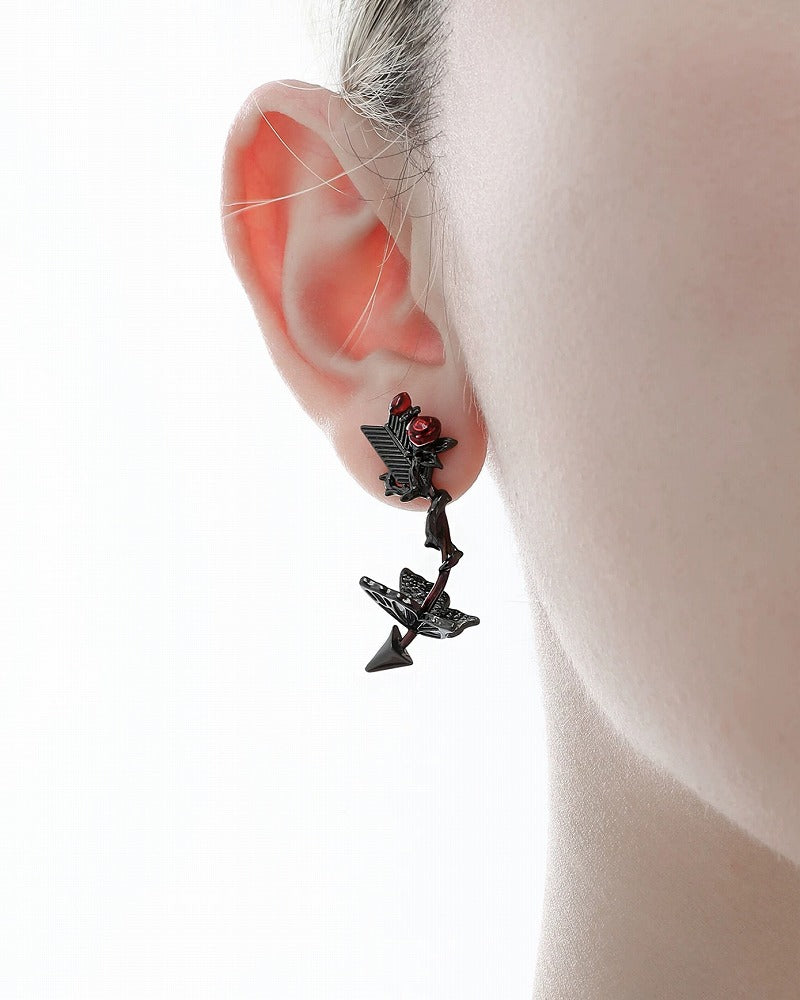 Twilight Rose Earrings 03