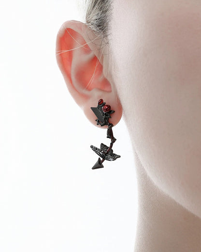 Twilight Rose Earrings 03