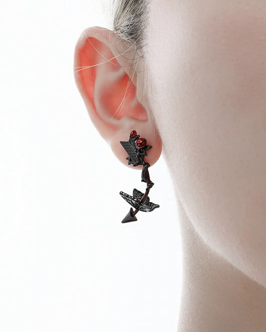 Twilight Rose Earrings 03