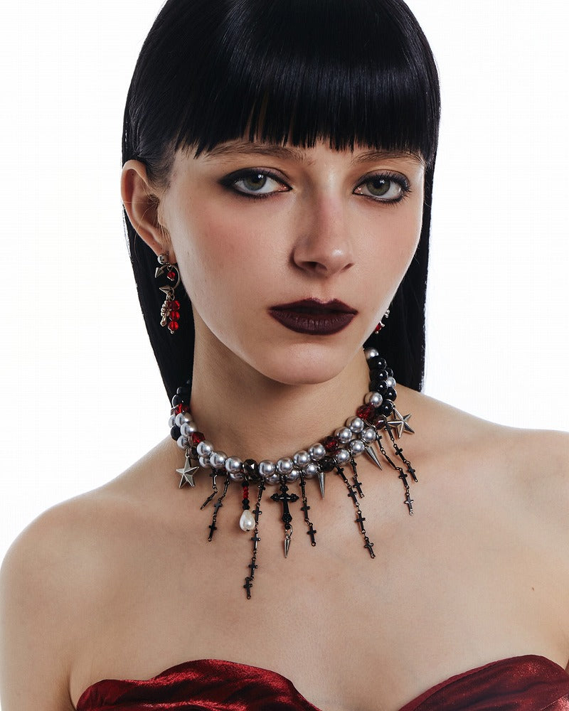 Bloody Mary Tassel Choker