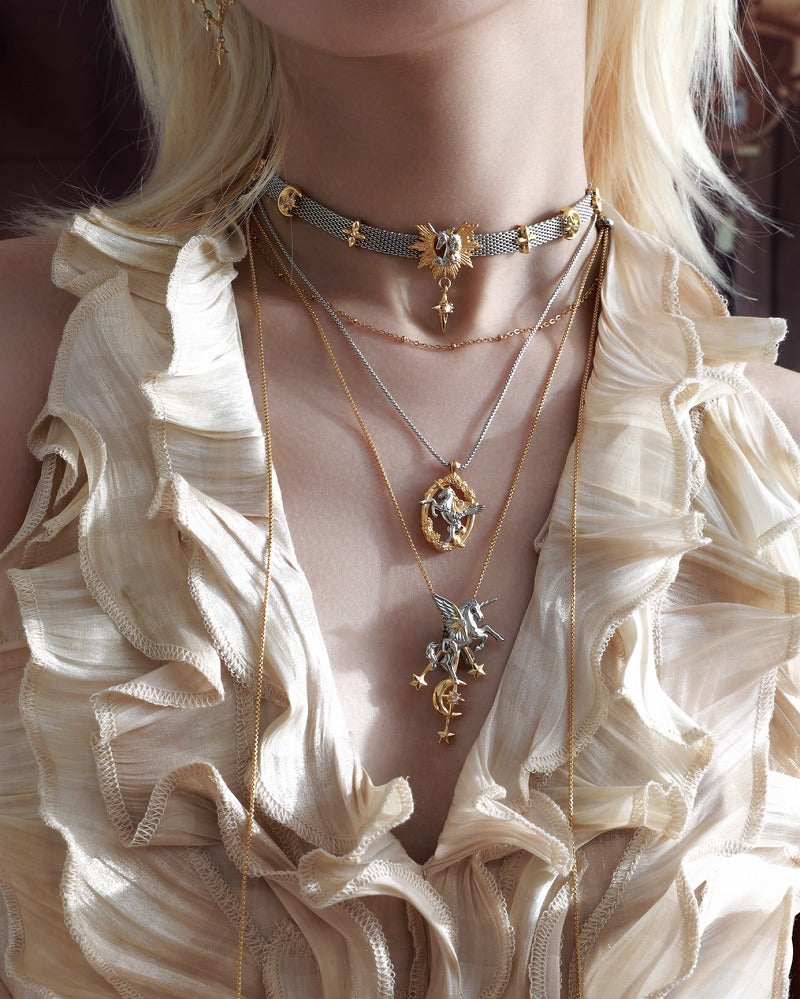 Dream Horse Tassel  Necklace