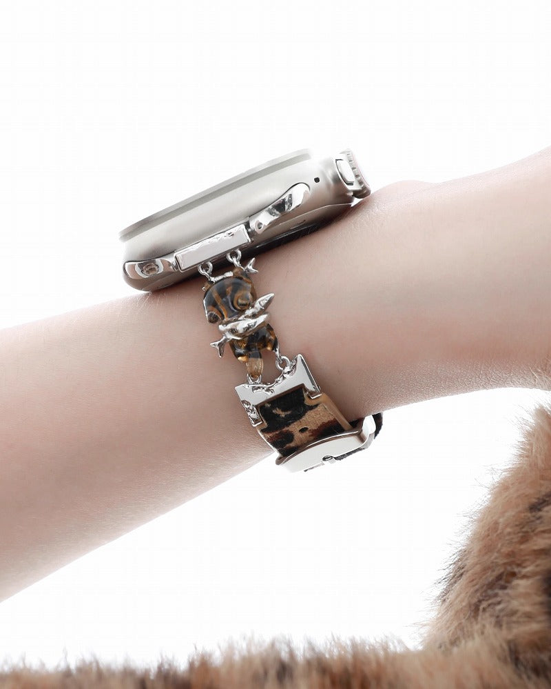 Little Leopard Cat Apple Watch Strap