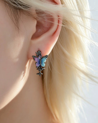 Butterfly Dance Gradient Earrings 01