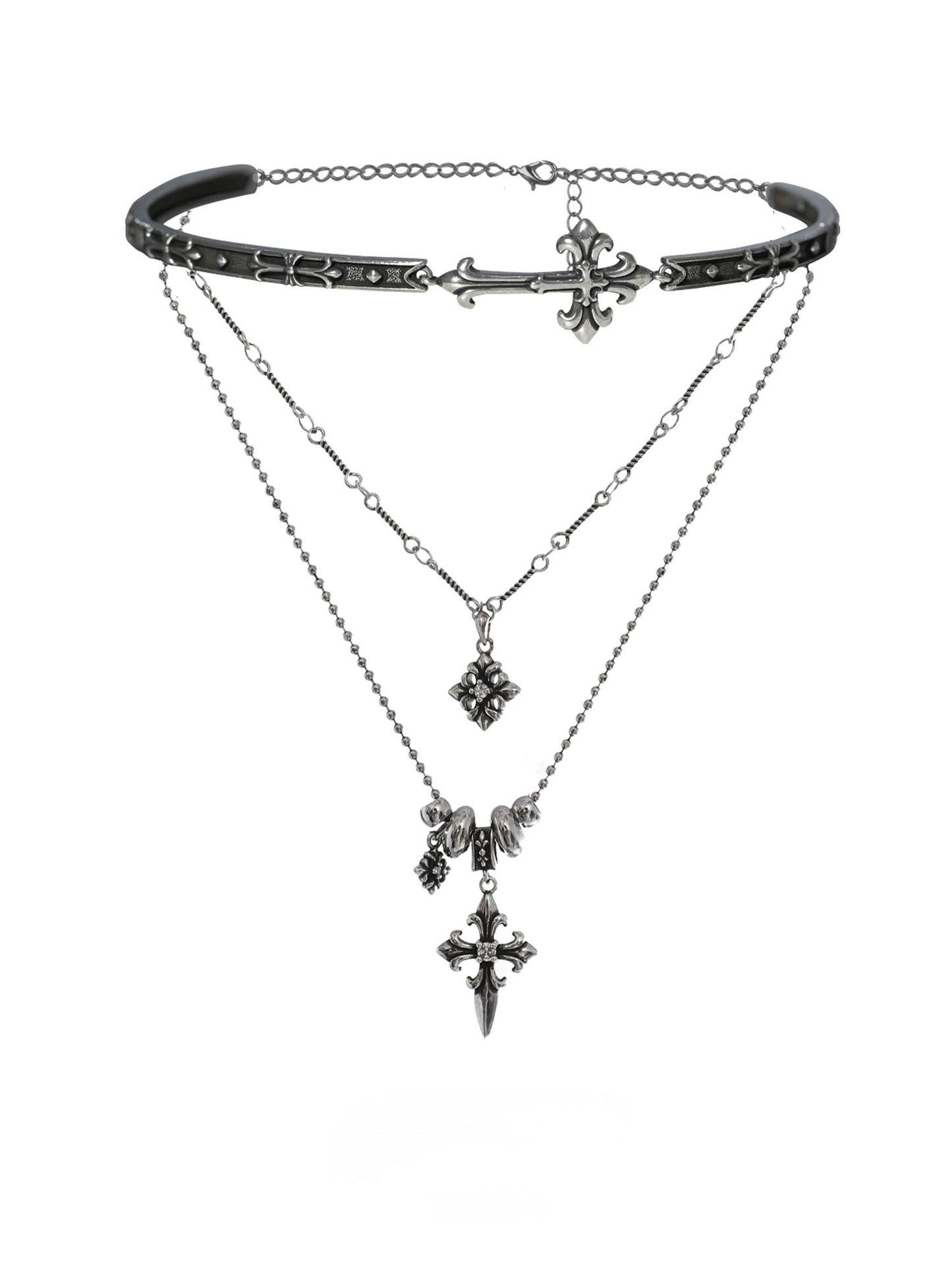 Iris Double-layer Necklace