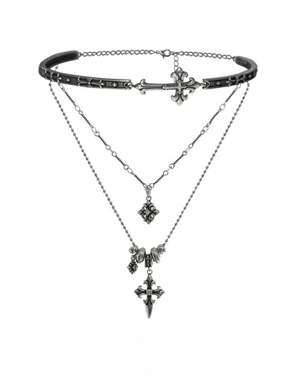 Iris Double-layer Necklace