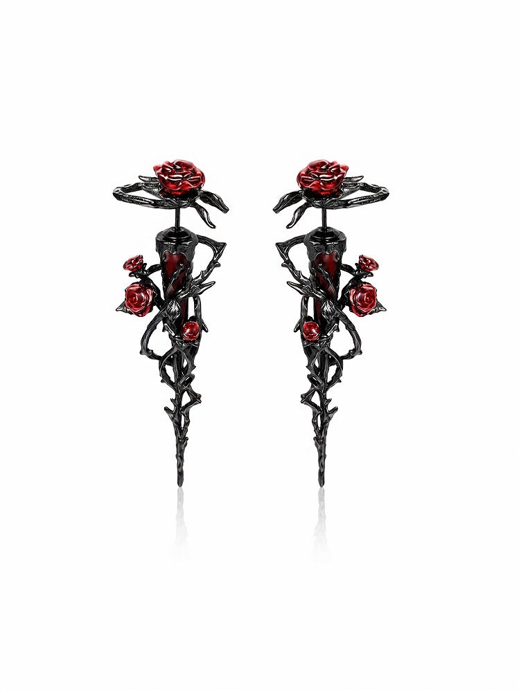 Twilight Rose Earrings 04