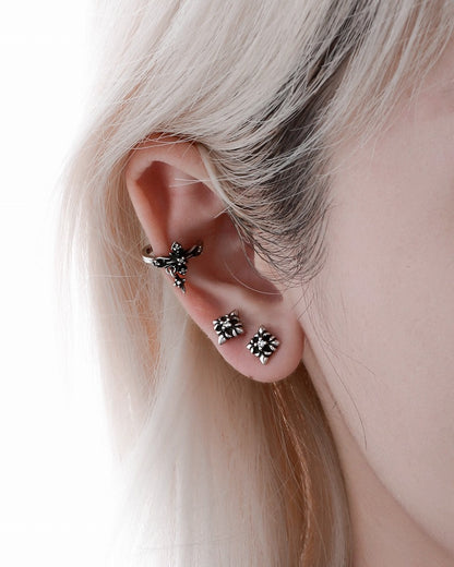 Iris Cross Cuffs