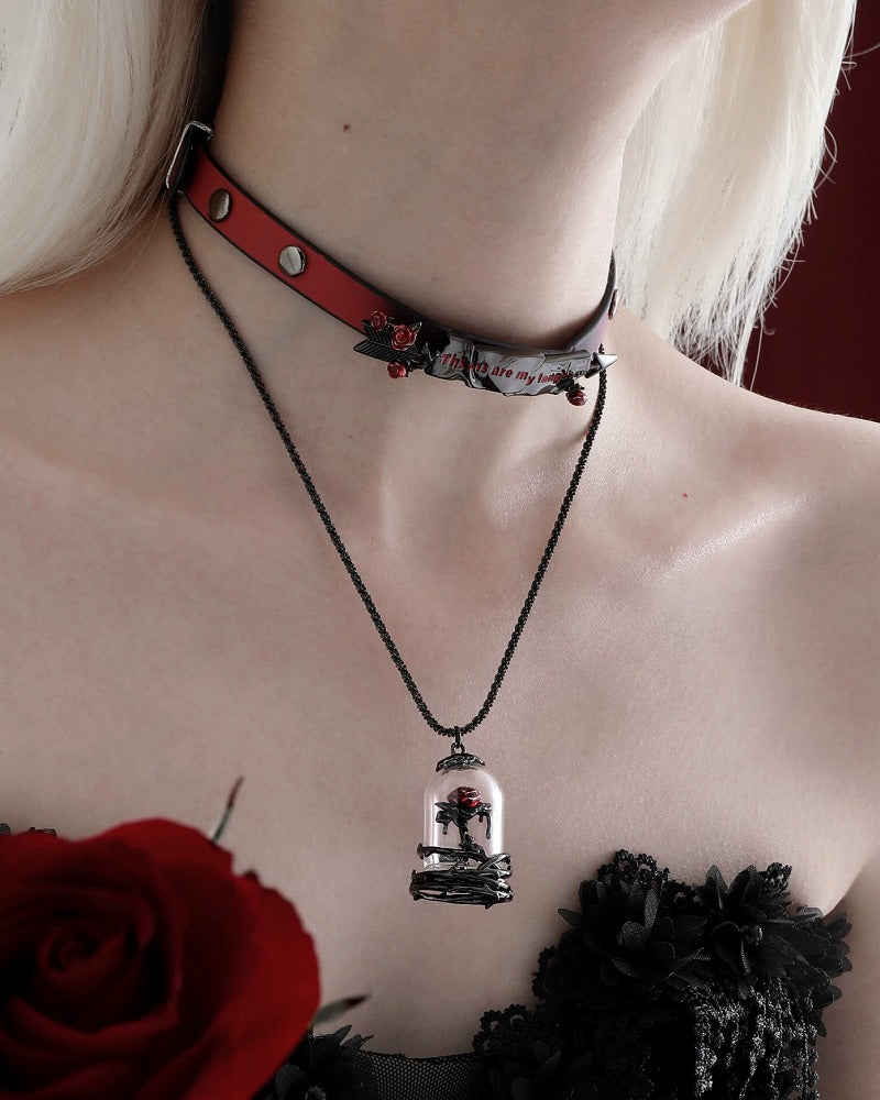 Twilight Rose Choker