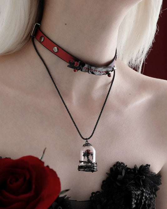Twilight Rose Choker