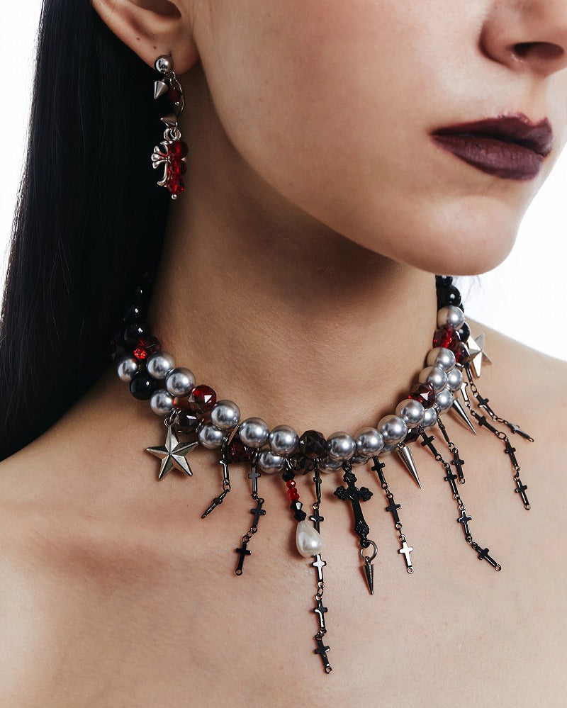 Bloody Mary Tassel Choker