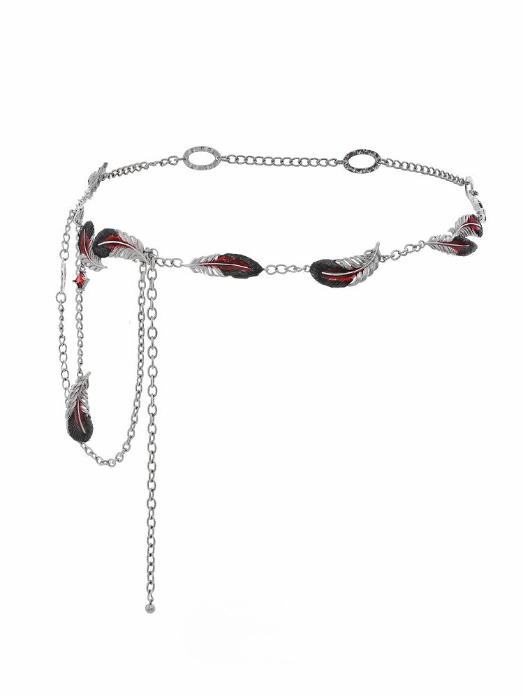 The Floating Crane Tassel Waist Chain