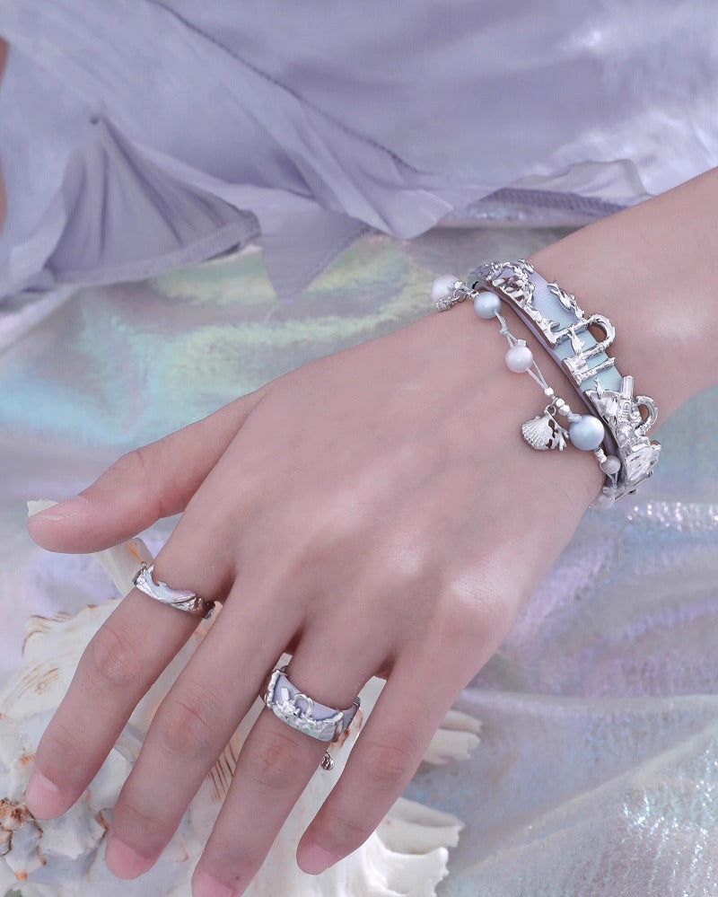 Atlantis Whale Open Ring