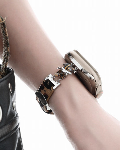 Little Leopard Cat Apple Watch Strap