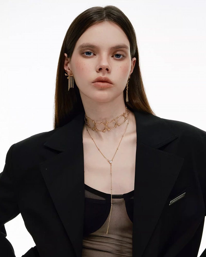 Butterfly Bone Symbiosis Choker & Necklace