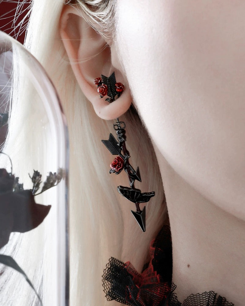 Twilight Rose Earrings 01