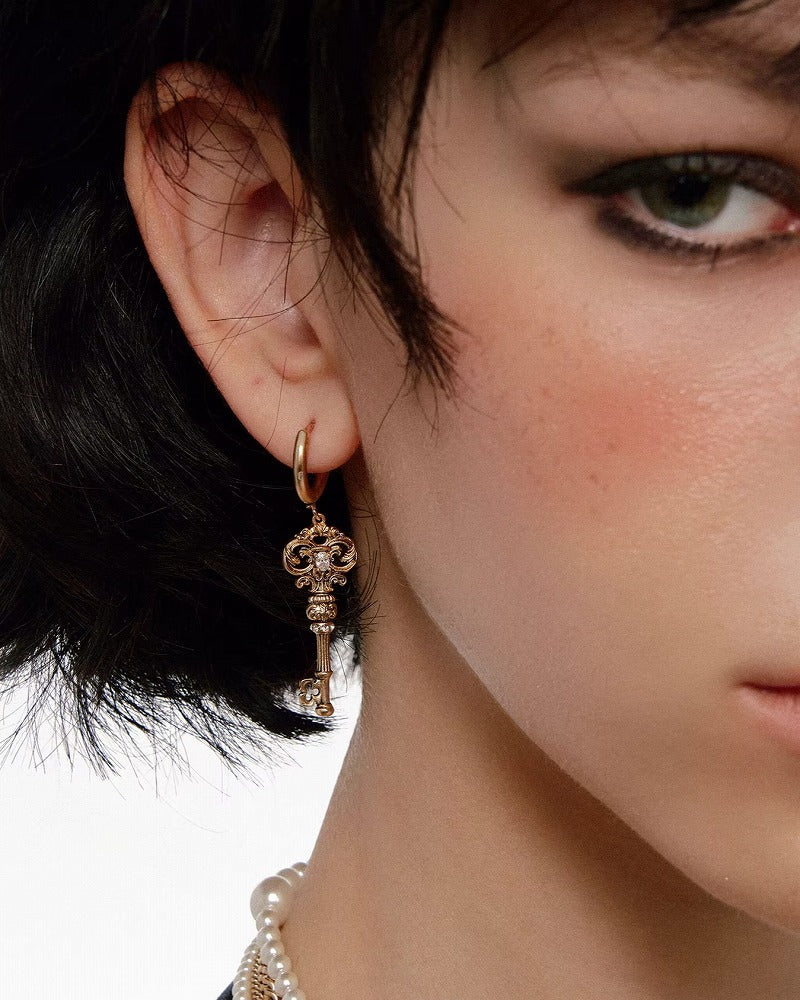 Locked Heart's Whisper Earrings 04