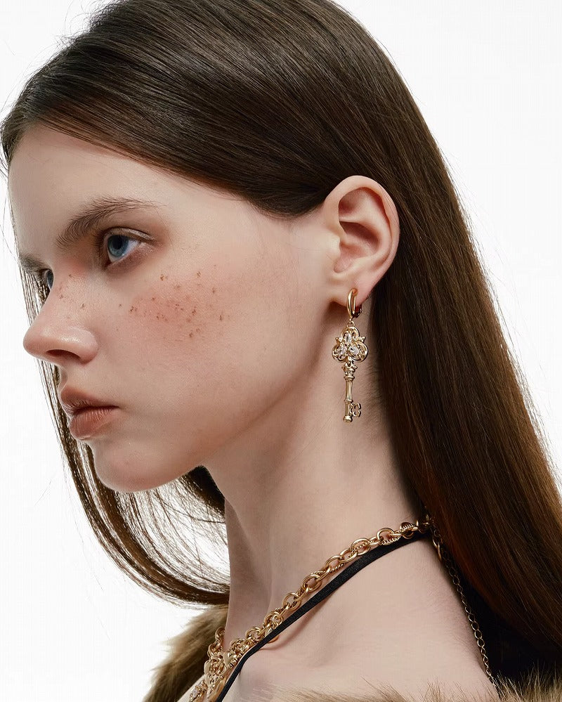 Love Lock Core Earrings 01