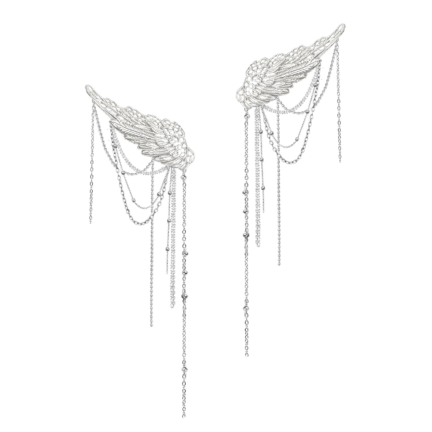 Basic Angel Wing Feather Earrings