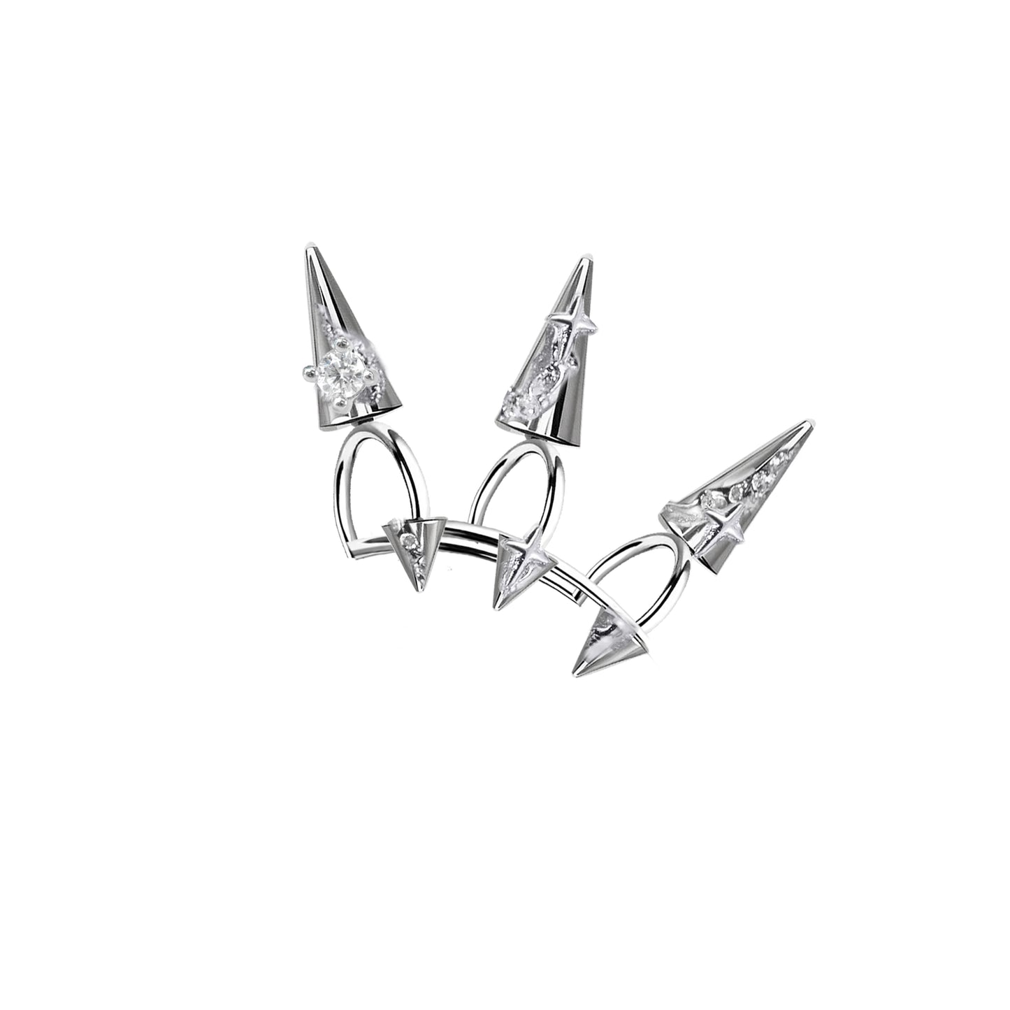 Basic Rivet Star Cuff 02