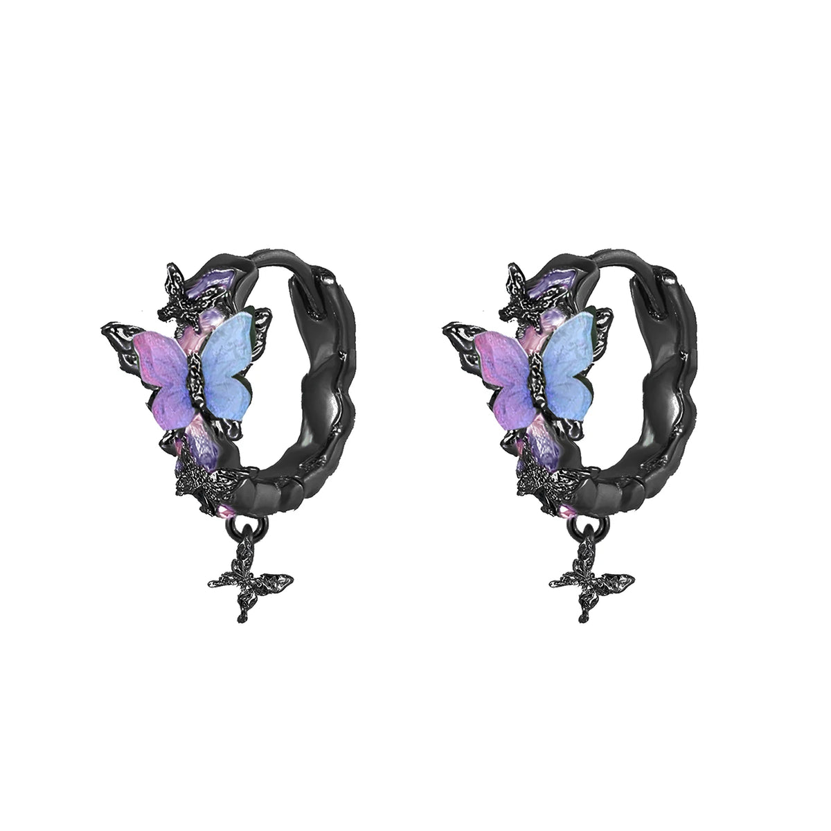 Butterfly Dance Gradient Earrings 01