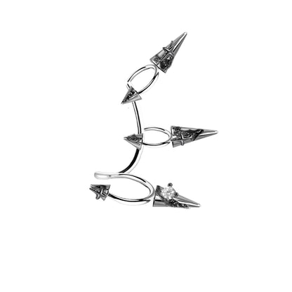 Basic Rivet Star Cuff 01
