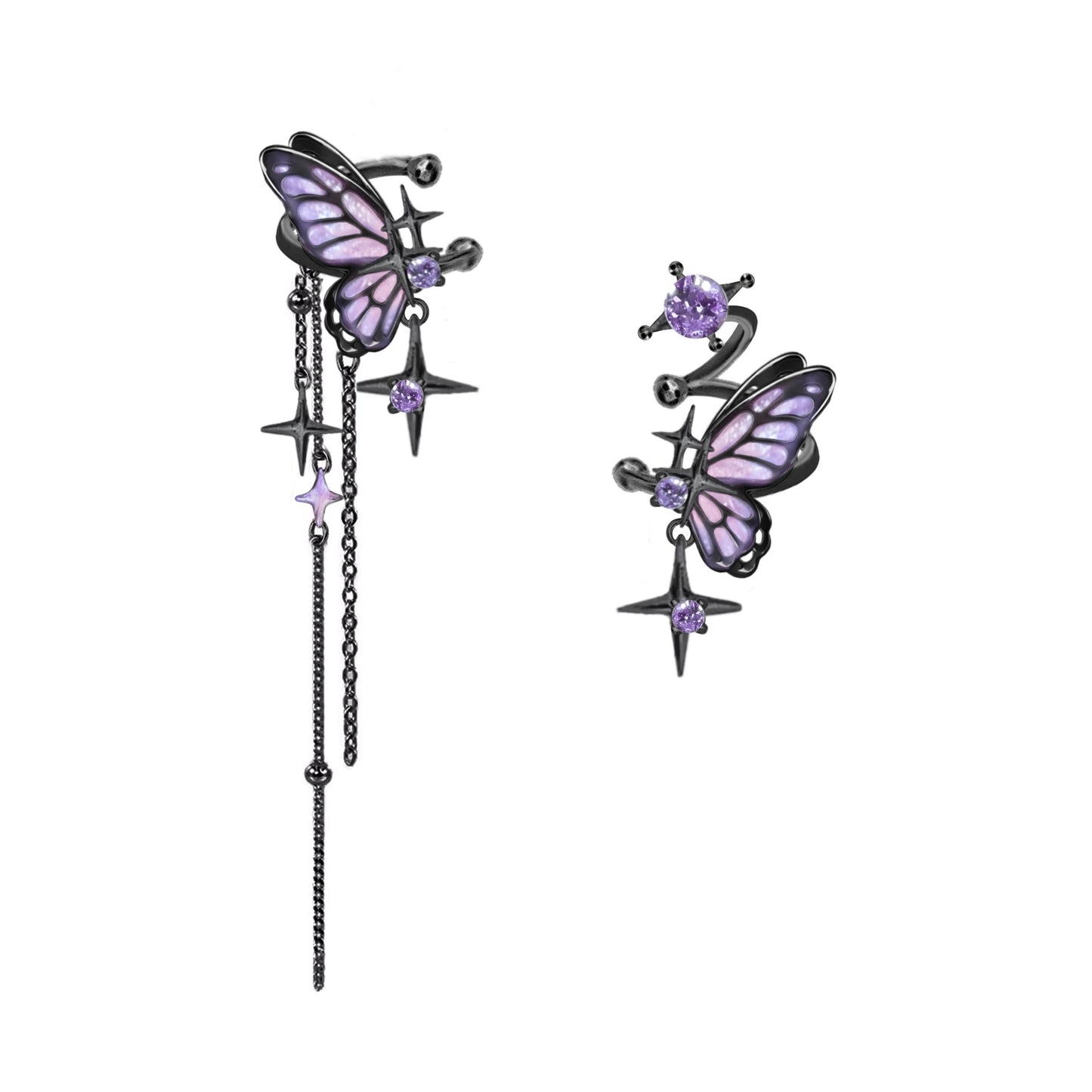 Butterfly Dance Asymmetrical Cuffs