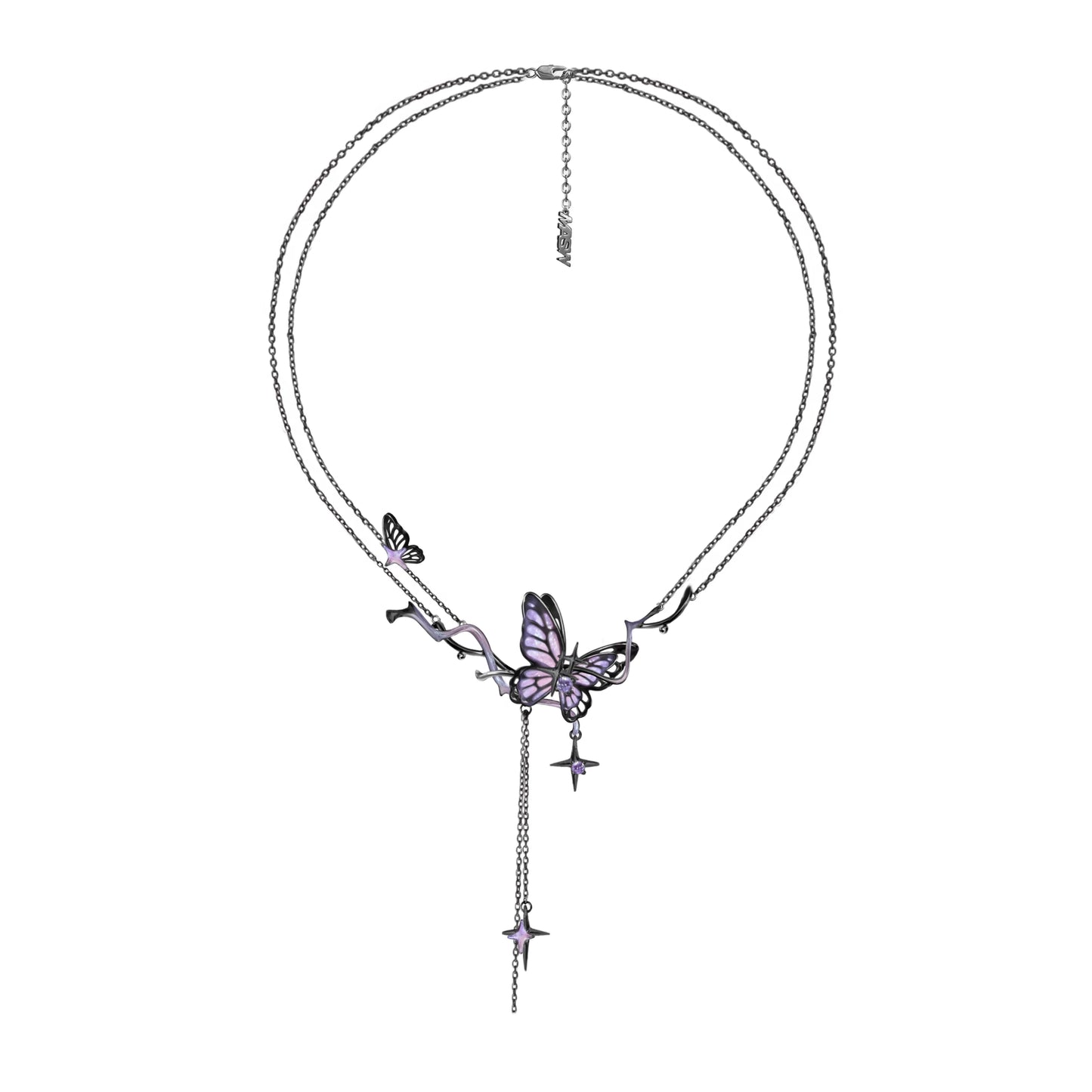 Butterfly Dance Necklace 05