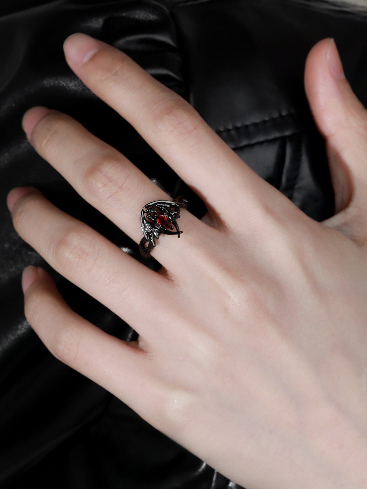 Flame Hell Dragon Ring