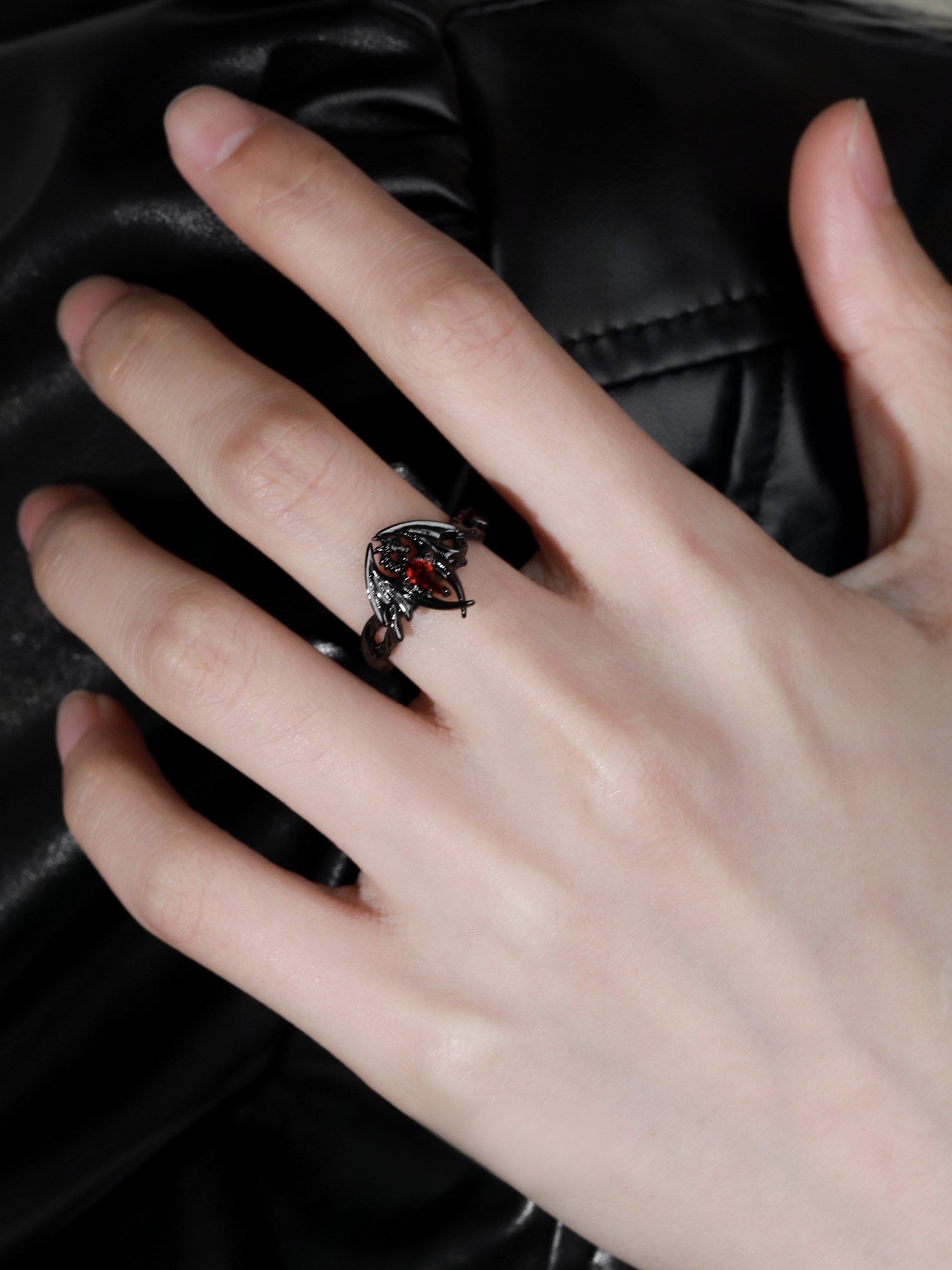 Flame Hell Dragon Ring