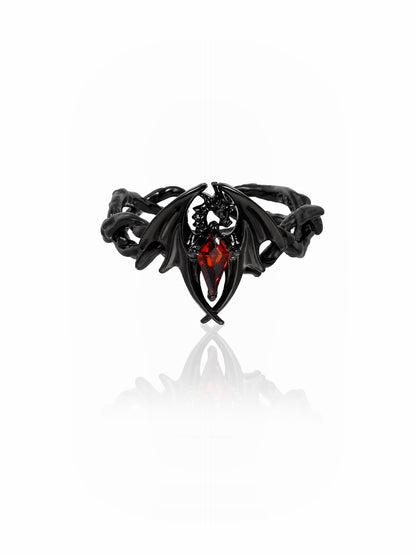 Flame Hell Dragon Ring
