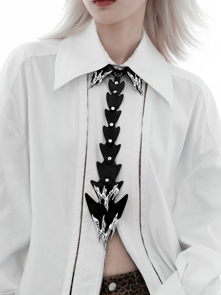Punk Flame Tie