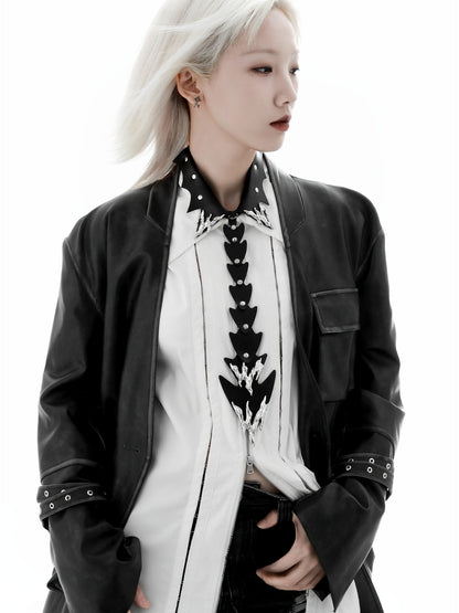 Punk Flame Tie