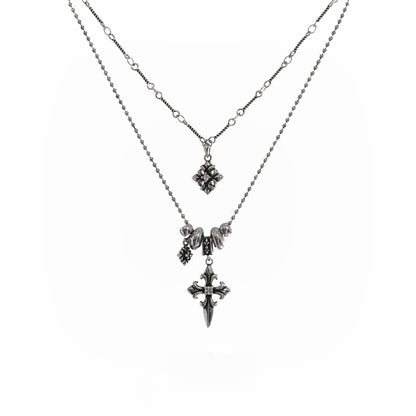 Iris Double-layer Necklace
