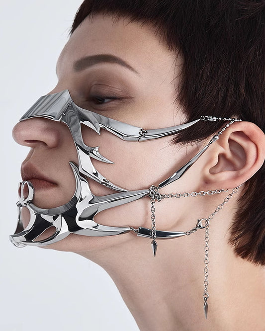 An Intrusion Lip Clip & Face Mask