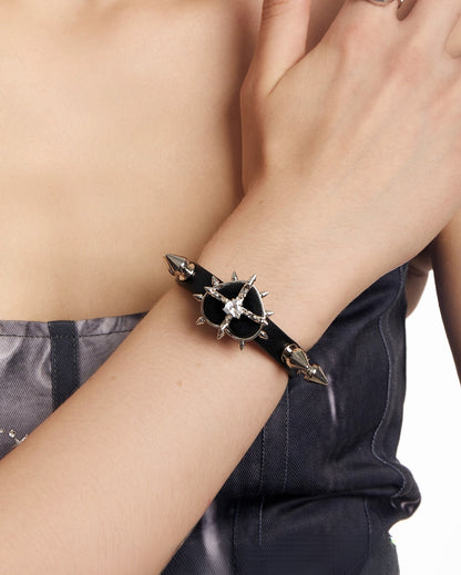 (Ex Display) Black Hearted Evil Woman Bracelet