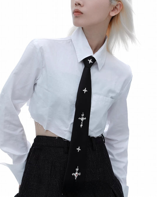 Cross Black Tie
